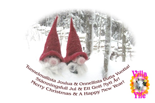 Hyvää joulua! God Jul Merry! Christmas!